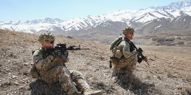 Soldiers in Afghanistan